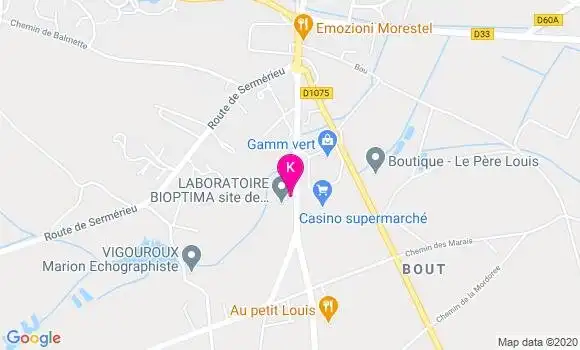 Localisation Stephane Chasteloux