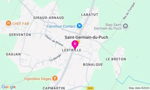 Localisation Lionel Lafond