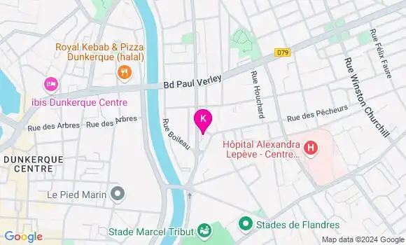 Localisation Xavier Debrabander