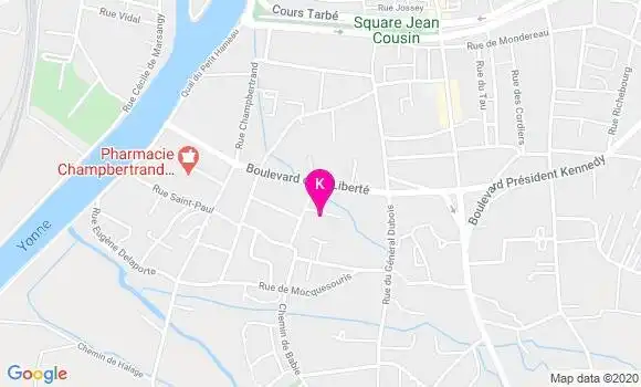 Localisation Claude Chavance