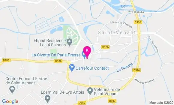 Localisation Samuel Deligny