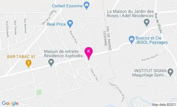 Localisation Marion Despres