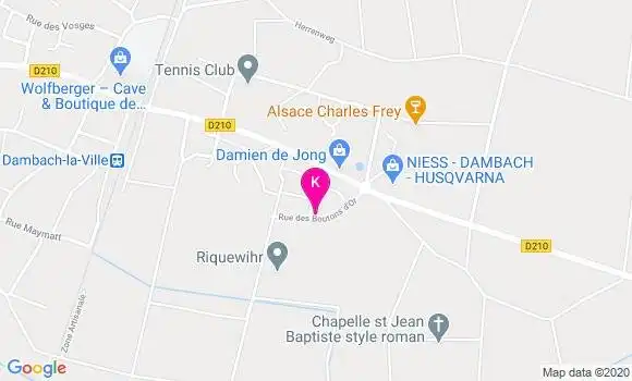 Localisation Camille Brunner