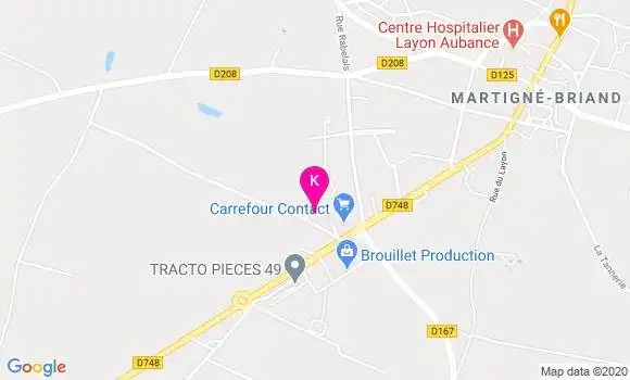 Localisation Alice Chauvire