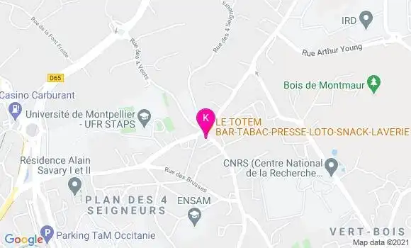 Localisation Clement Sastourne