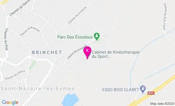 Localisation Guillaume Ambrosioni