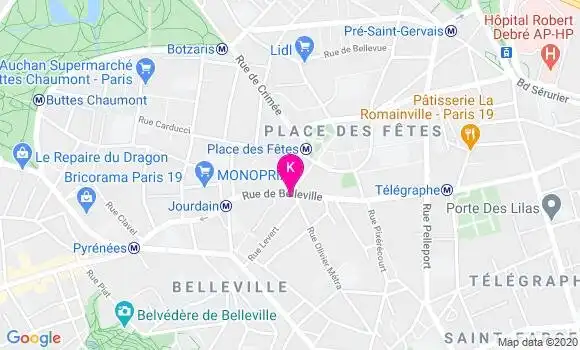 Localisation Nathalie Picard