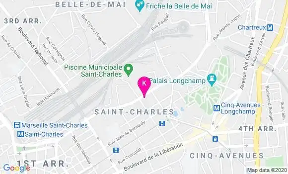 Localisation Sophie Merlant