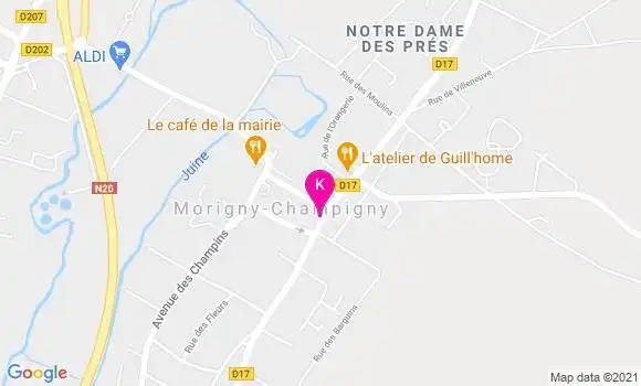 Localisation Helene Coisnon