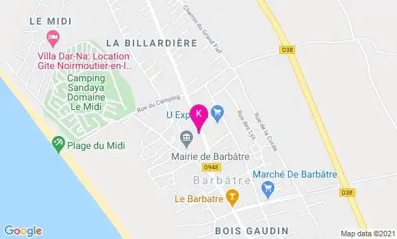 Localisation Olivier Grandhomme