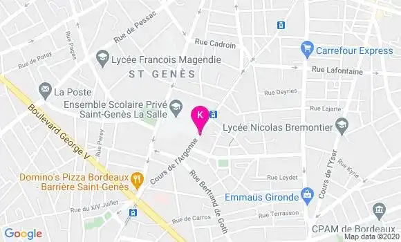 Localisation Jacques Blanche