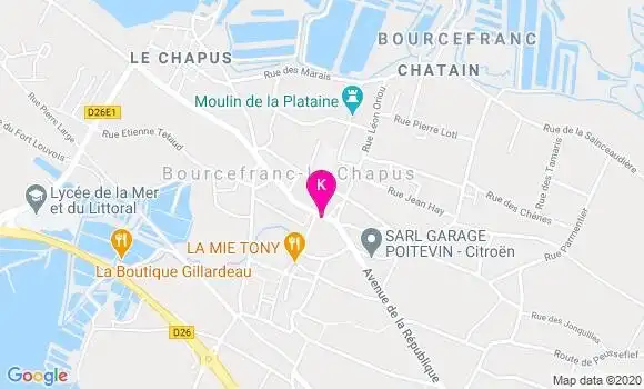 Localisation Tony Ferreira