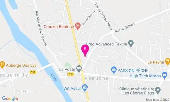 Localisation Emilie Maras