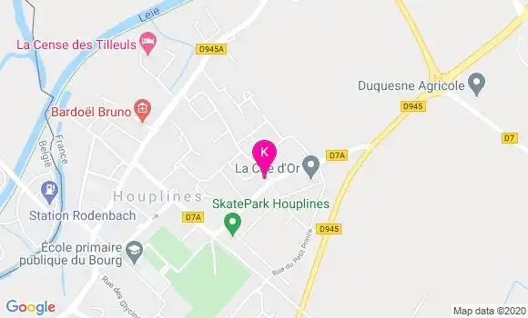 Localisation Aurelien Delestrez