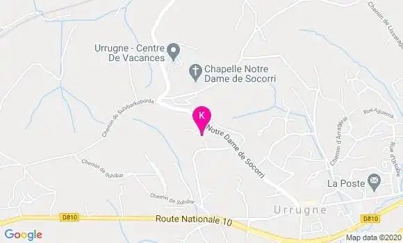 Localisation Melisande Tournot