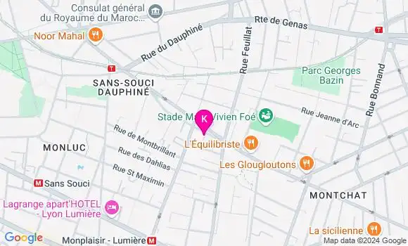 Localisation Nabil Baich