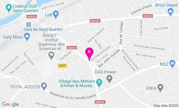 Localisation Valentin Piasco