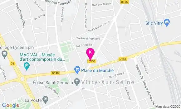 Localisation Hugo Arcaro