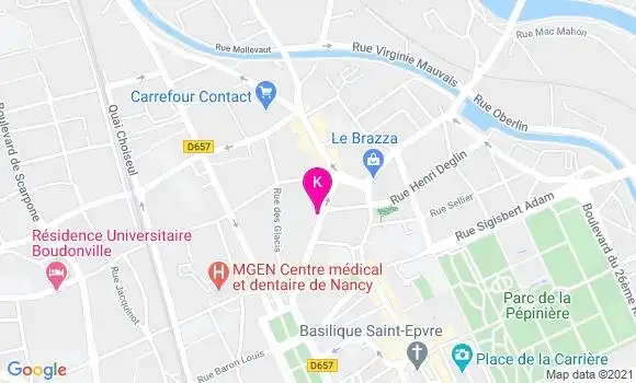 Localisation Celia Vancraeynest