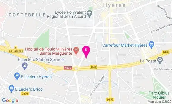 Localisation Laurence Segot