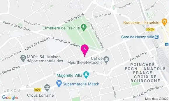 Localisation Benjamin Chery