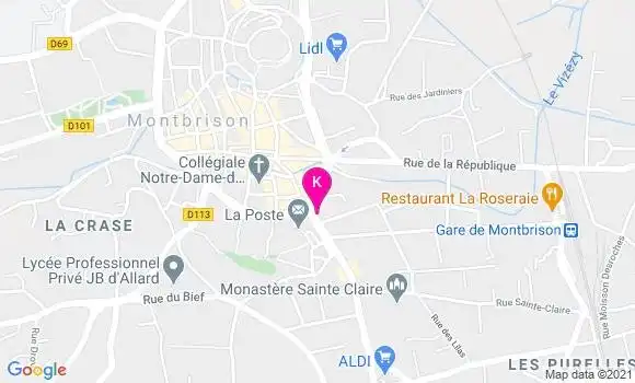 Localisation Gaele Barrieux
