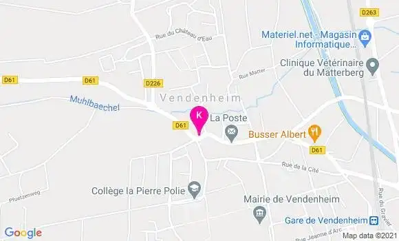 Localisation Muriel Albert Bonis
