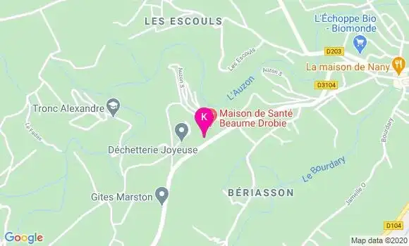 Localisation Gerard Bastide