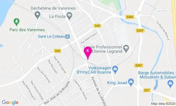 Localisation Sandrine Bregail Popelin