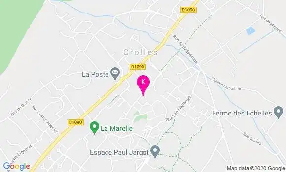 Localisation Nicolas Garin