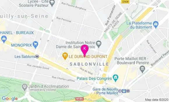 Localisation Anne Gaelle Deguffroy