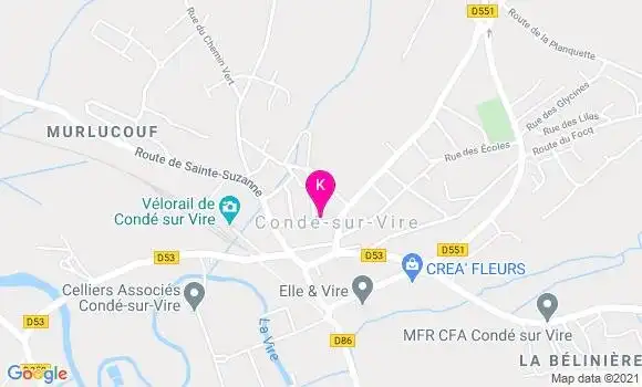 Localisation Deborah Nouet