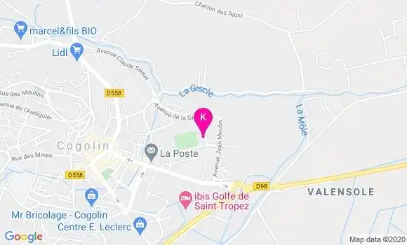 Localisation Anne Francoise Bodiger