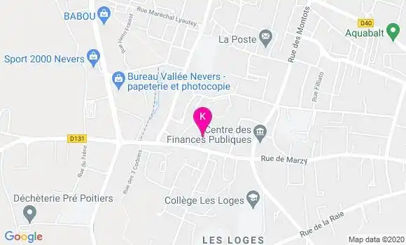 Localisation Serge Poncet