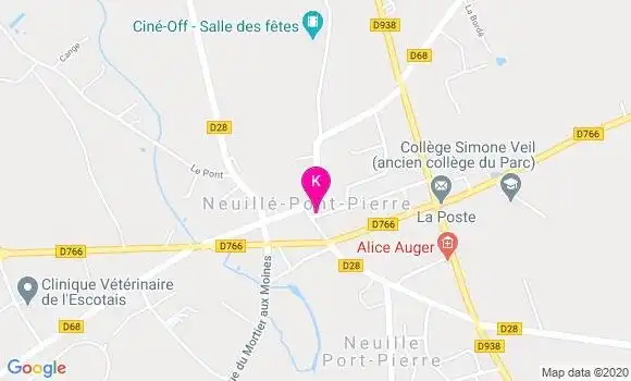 Localisation Muriel Pecheux