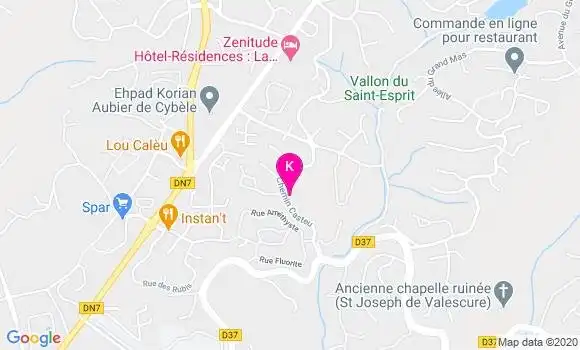 Localisation Lydie Guerrier