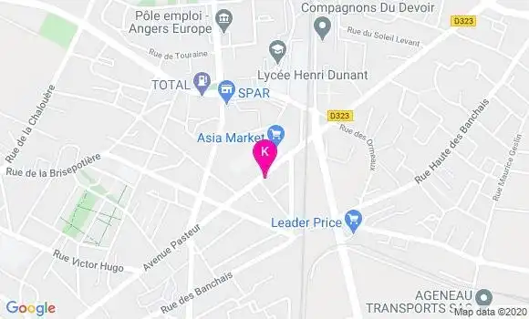 Localisation Caroline Oscaby Albert