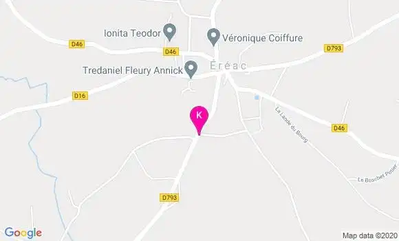 Localisation Marc Le Cunff