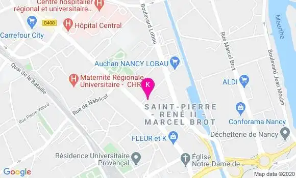 Localisation Marie Pierre Lallemant
