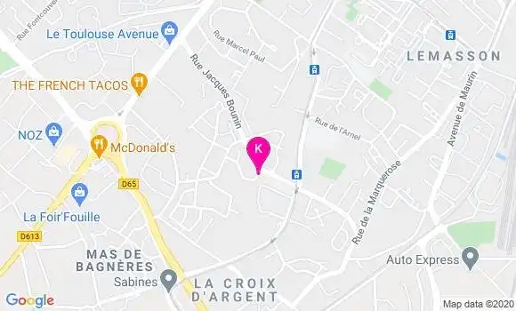 Localisation Carole Meunier Carus Lenoir