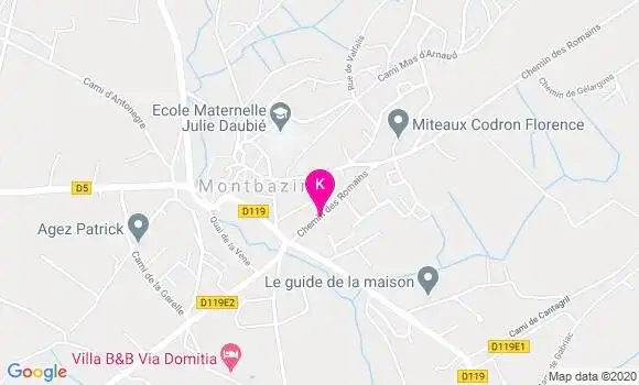 Localisation Megan Gauthier