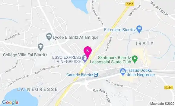 Localisation Elisa Roussin