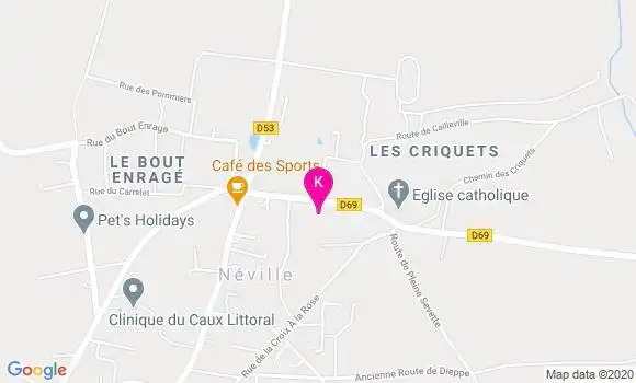 Localisation Helene Delmas Saint Hilaire