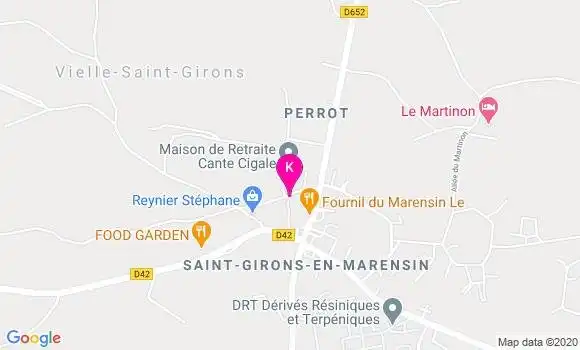 Localisation Pauline Cagnot