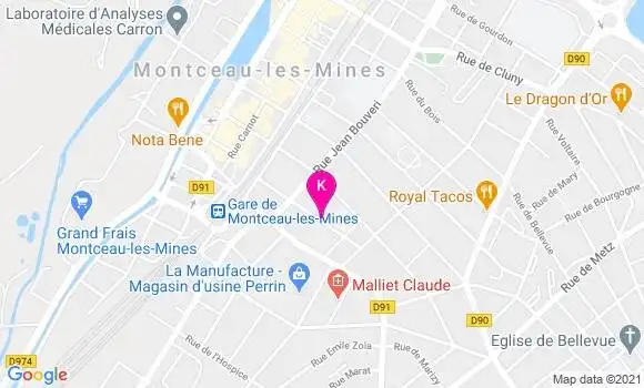 Localisation Lydie Nogueira Bouland