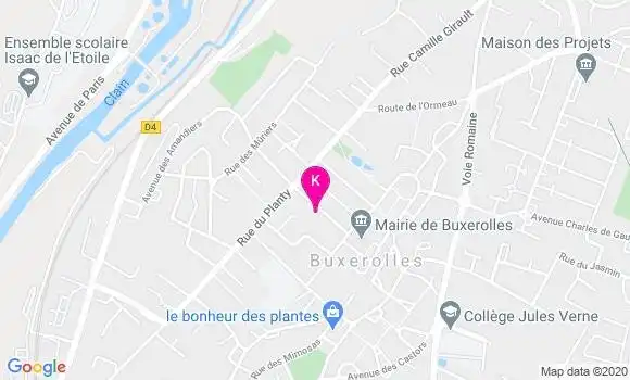 Localisation Didier Bennetot