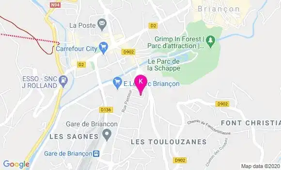 Localisation Antoine Chaumartin