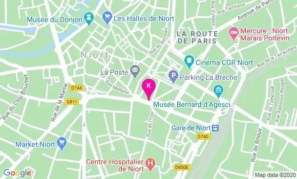 Localisation Dorothee Colart