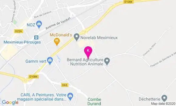 Localisation Alexandre Guilly