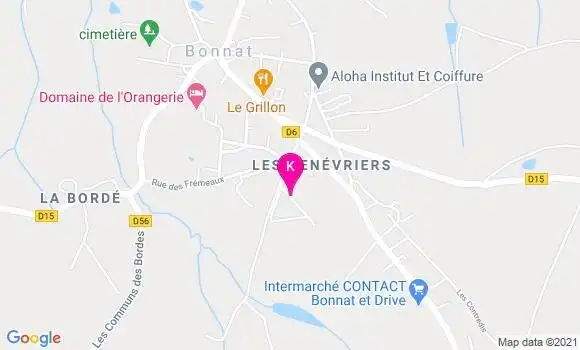 Localisation Alain Ribault